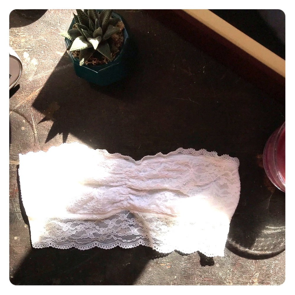 Aerie Lace Strapless Bralette